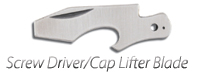 Screw Driver/Cap Lifter Blade