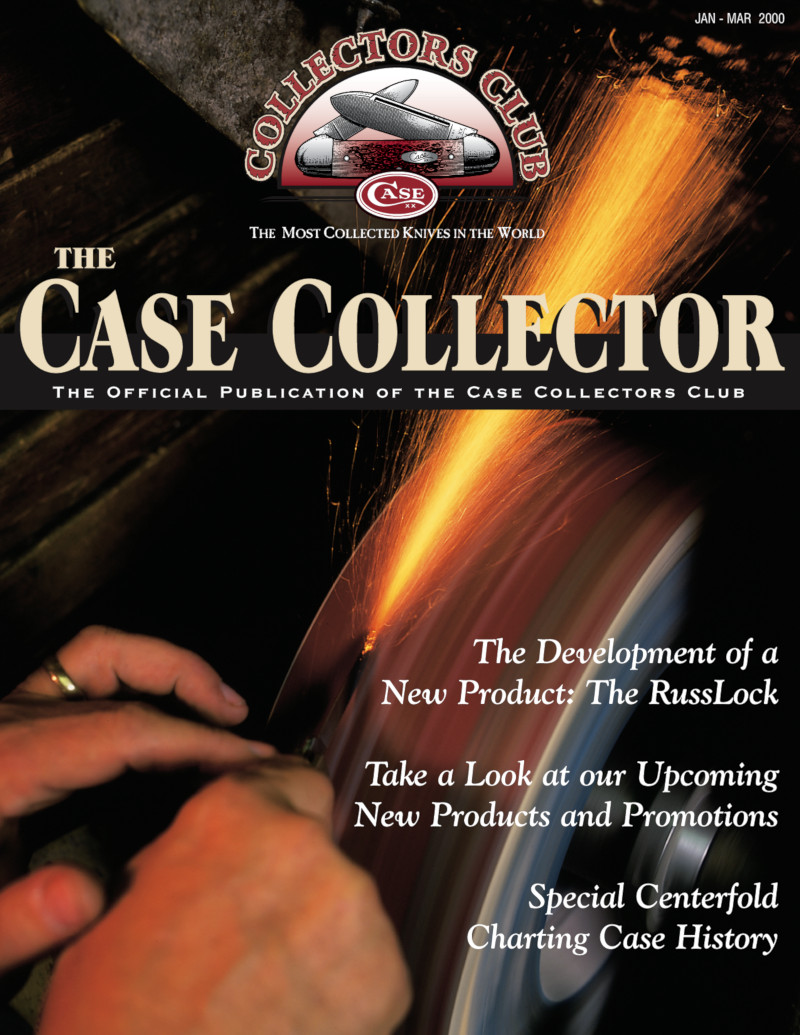 Front cover of The Case Collector Jan-Mar 2000